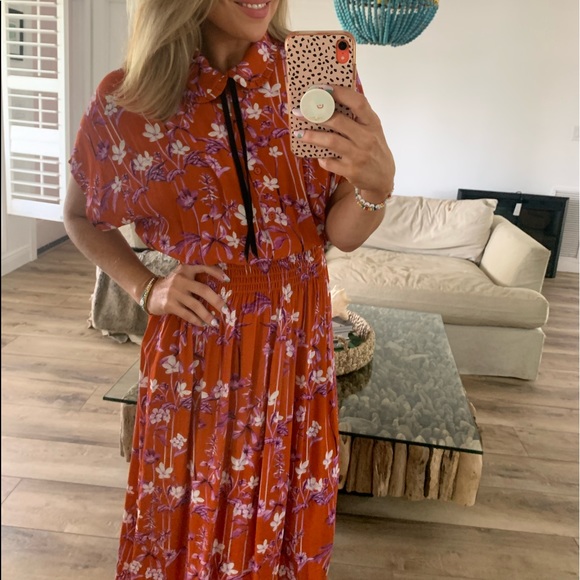 Anthropologie Corey Lynn Calter Floral Clementine - Picture 2 of 3